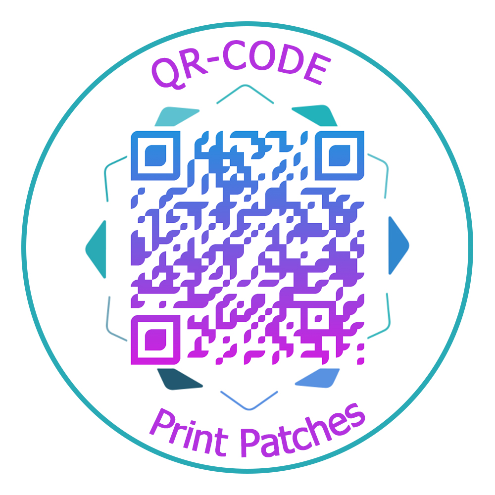 3D Printing Qr Code - Custom QR-Code Patches Make Print Patches