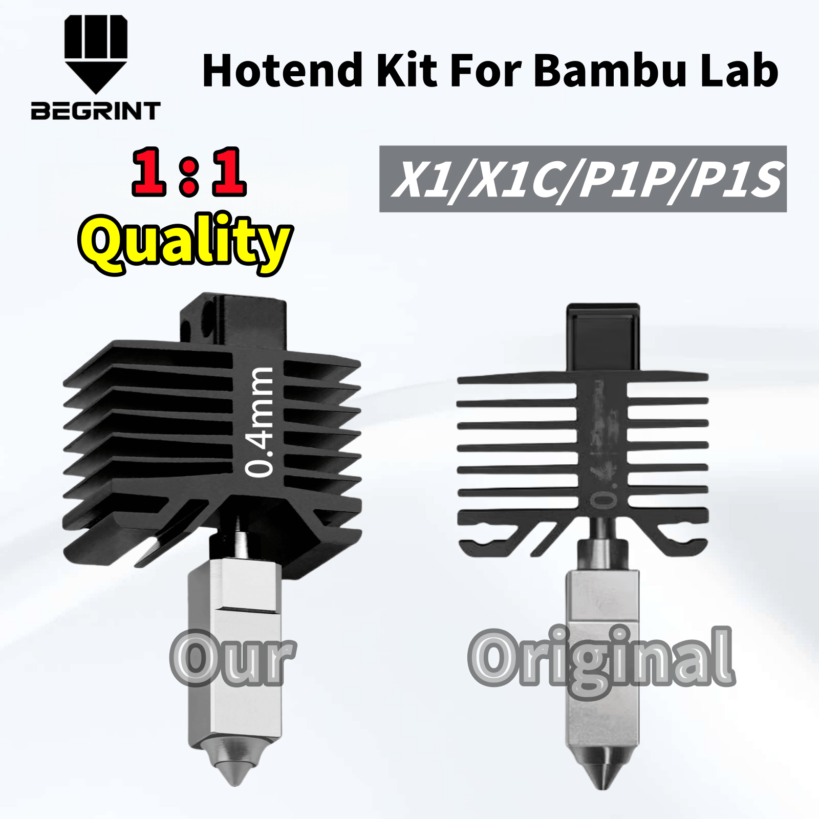 3D Printing Bambu - For Bambu Lab X1C/P1P/P1S Hardened Steel