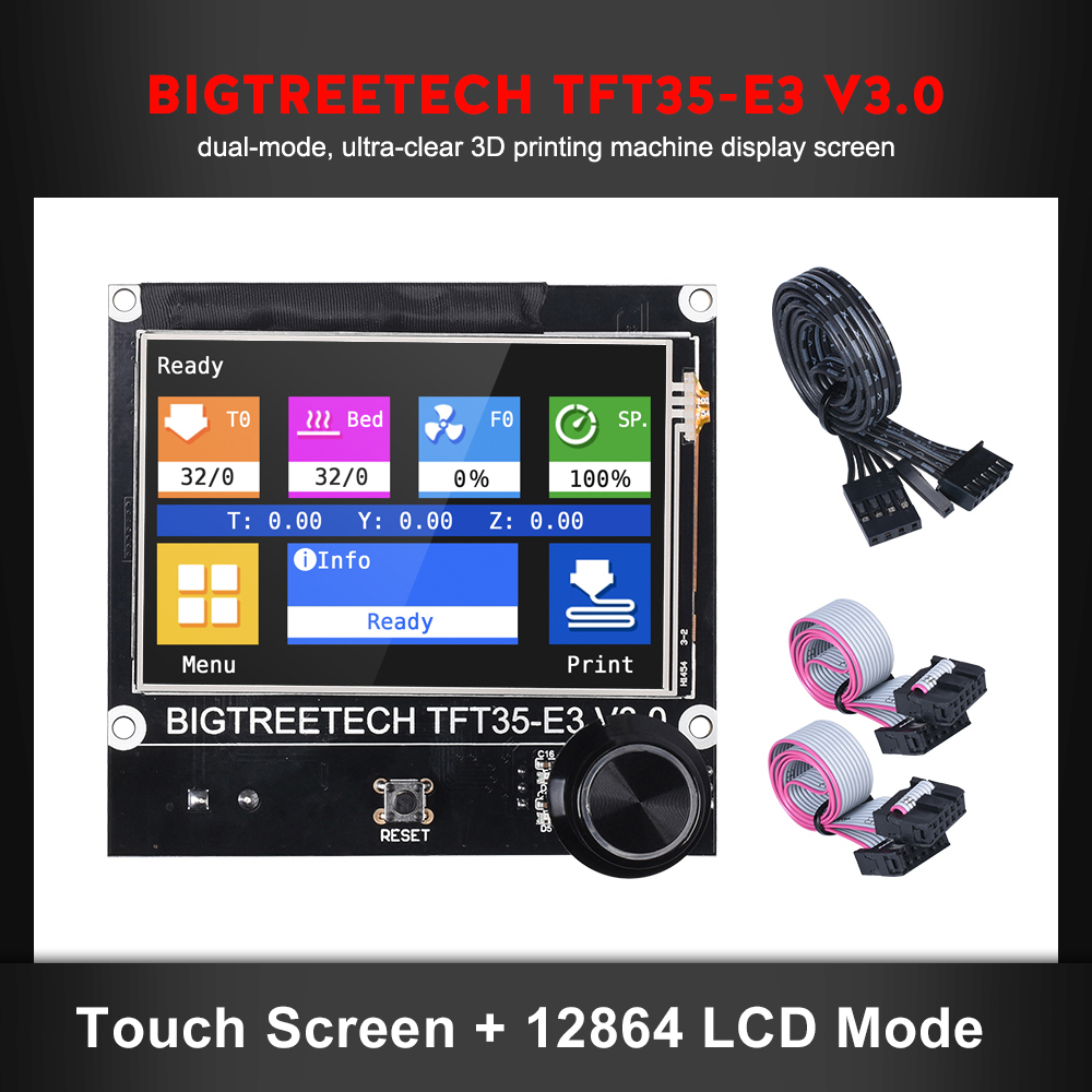 BIGTREETECH TFT35 E3 V3.0 3D P - огляд і ціна Pei Sheet