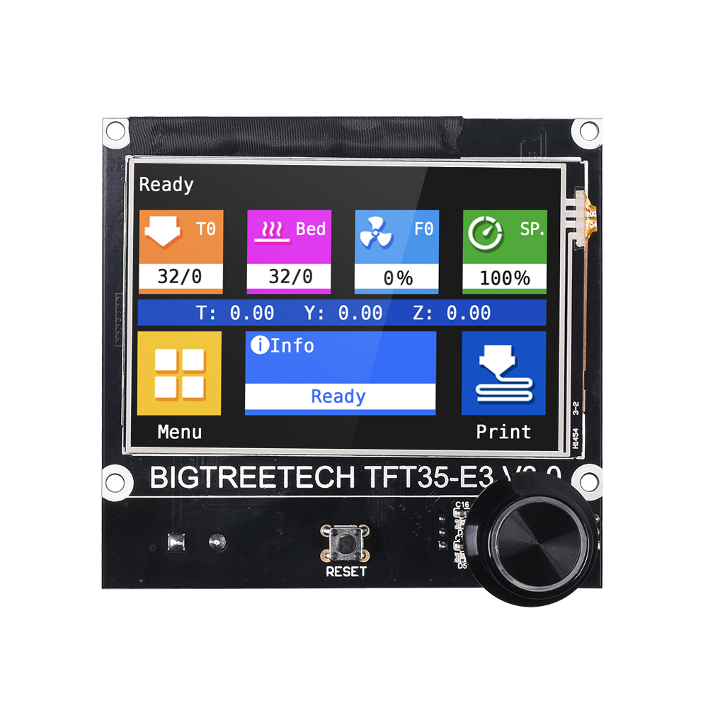 BIGTREETECH TFT35 E3 V3.0 3D P - огляд і ціна Pei Sheet