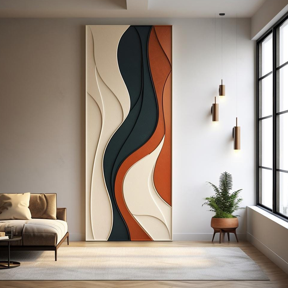 3D Minimalist Abstract Large T - огляд і ціна 3D Printing Wall