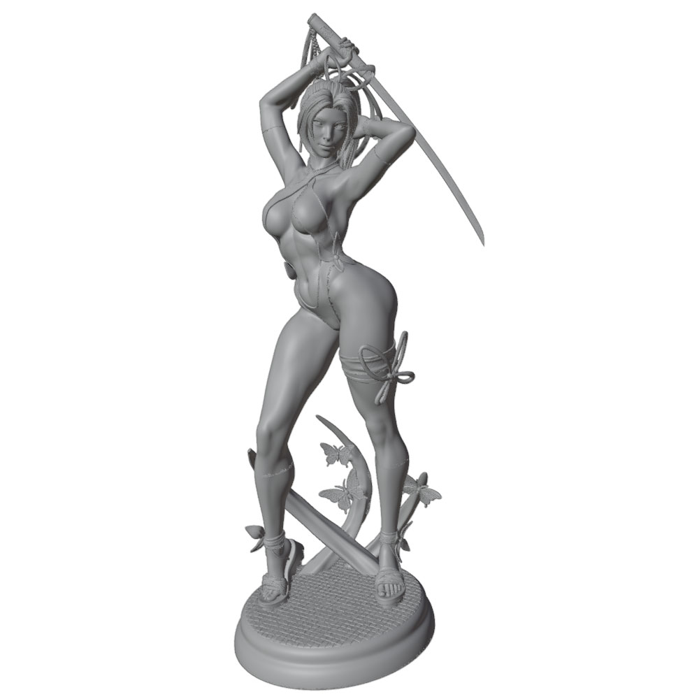 1/24 Female 	Warrior Resin Mod - огляд і ціна 3D Printing Article
