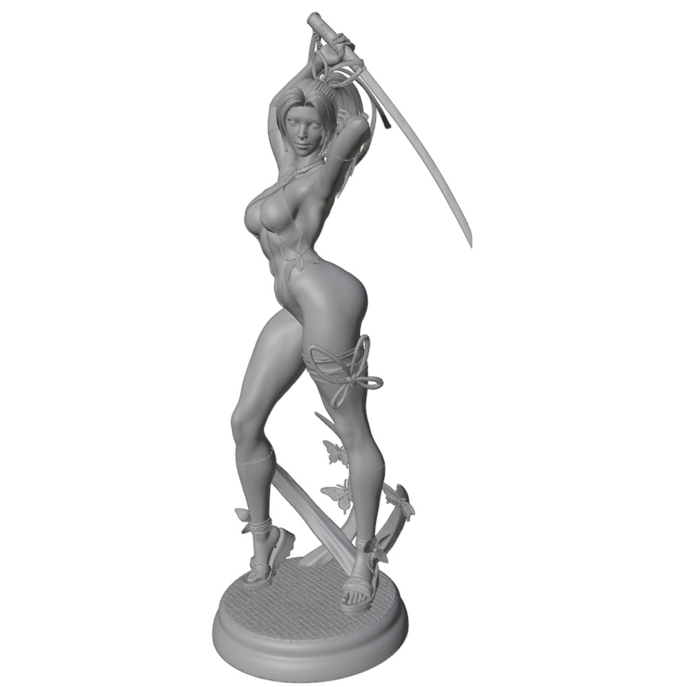 1/24 Female 	Warrior Resin Mod - огляд і ціна 3D Printing Article