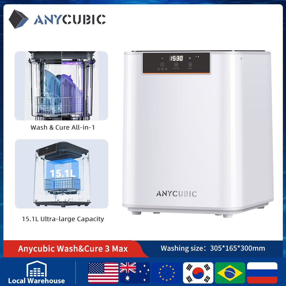 ANYCUBIC Wash & Cure 3/ 3 Plus - огляд і ціна 3D Printing Sla
