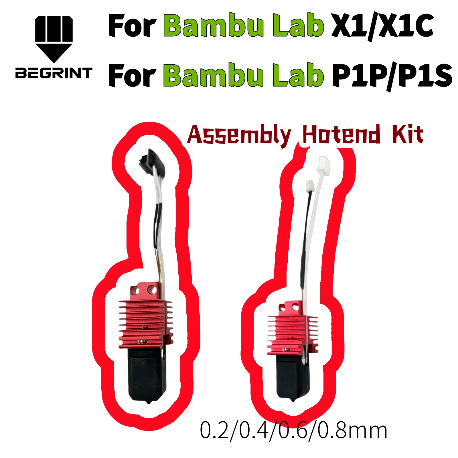 Complete V2 Print Head Assembl - огляд і ціна 3D Printing X1 Carbon
