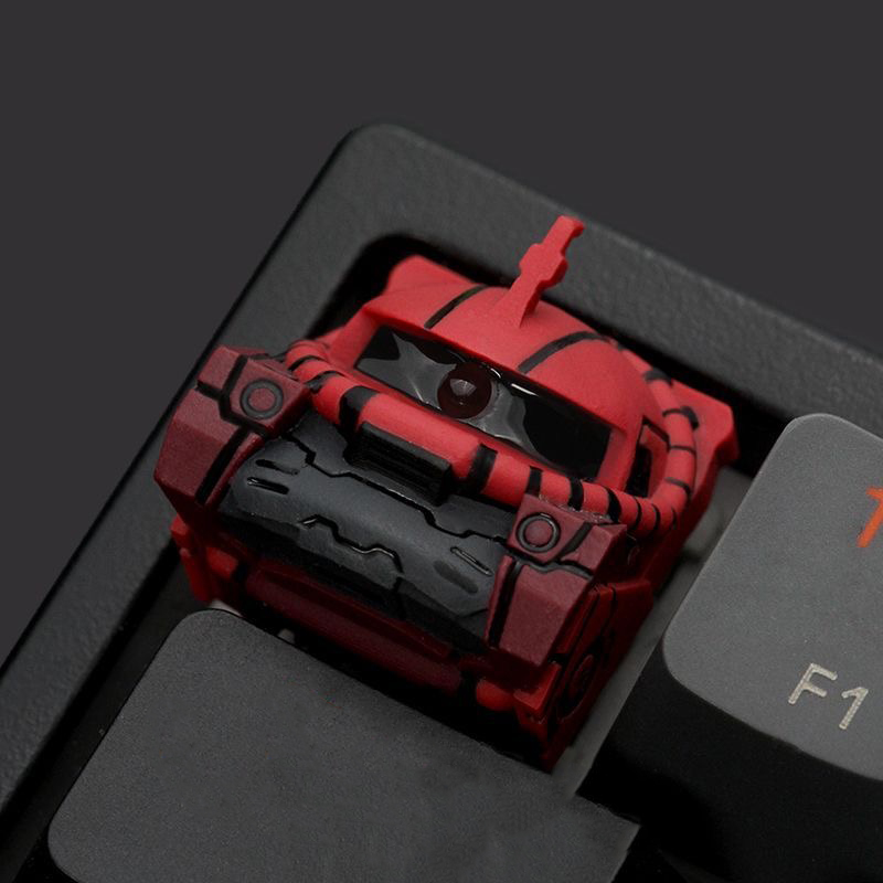 3D Mechanical Armor Helmet Art - огляд і ціна 3D Printing Keycaps