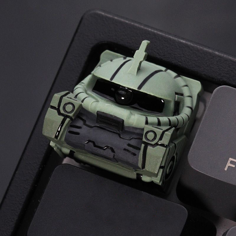 3D Mechanical Armor Helmet Art - огляд і ціна 3D Printing Keycaps