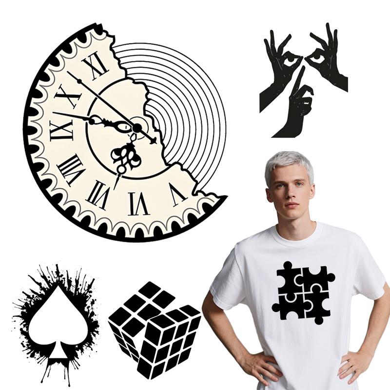 Black art dtf clothing hot sta - огляд і ціна 3D Printing Vinyl