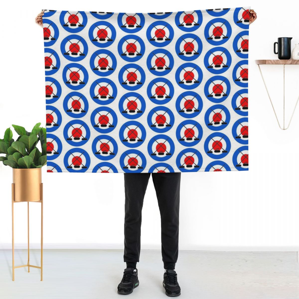 curling icons Throw Blanket Li - огляд і ціна 3D Printing Icon