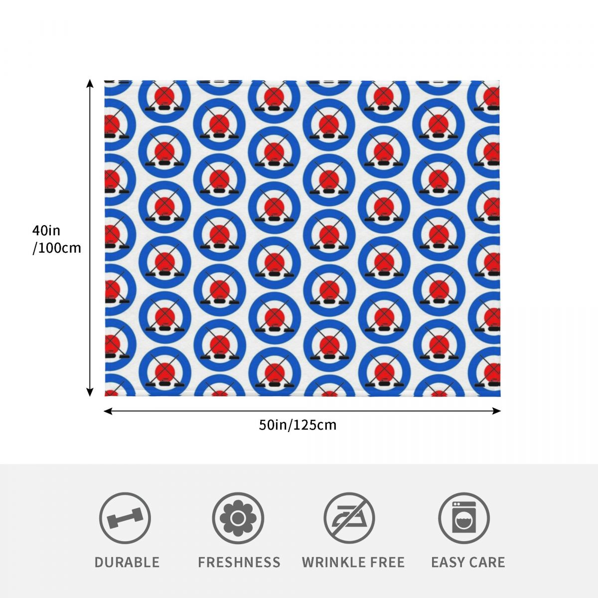 curling icons Throw Blanket Li - огляд і ціна 3D Printing Icon