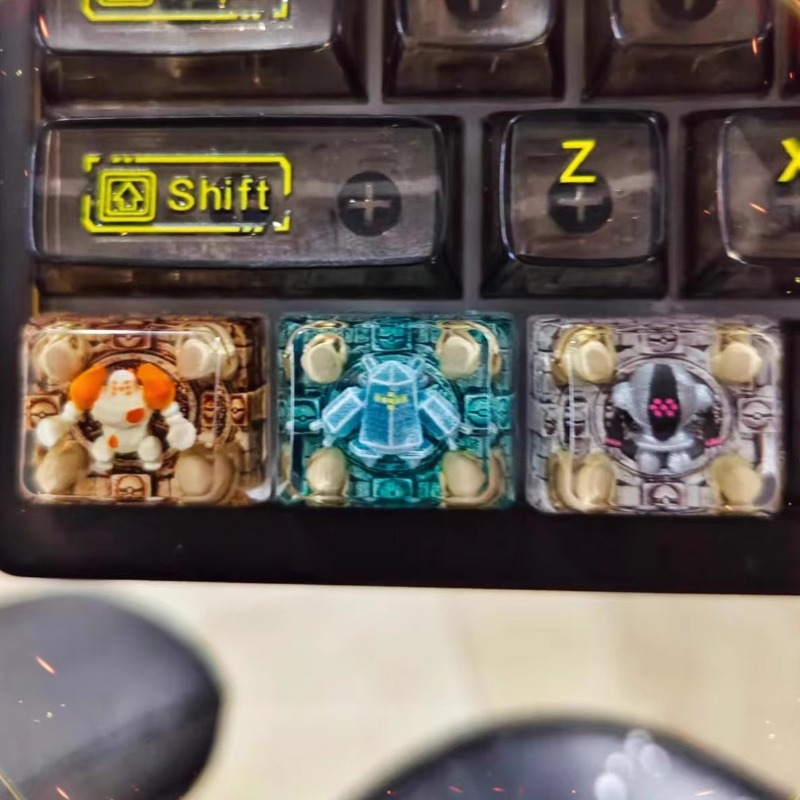 Pokemon Anime Keycaps 1U 1.25U - огляд і ціна 3D Printing Keycaps