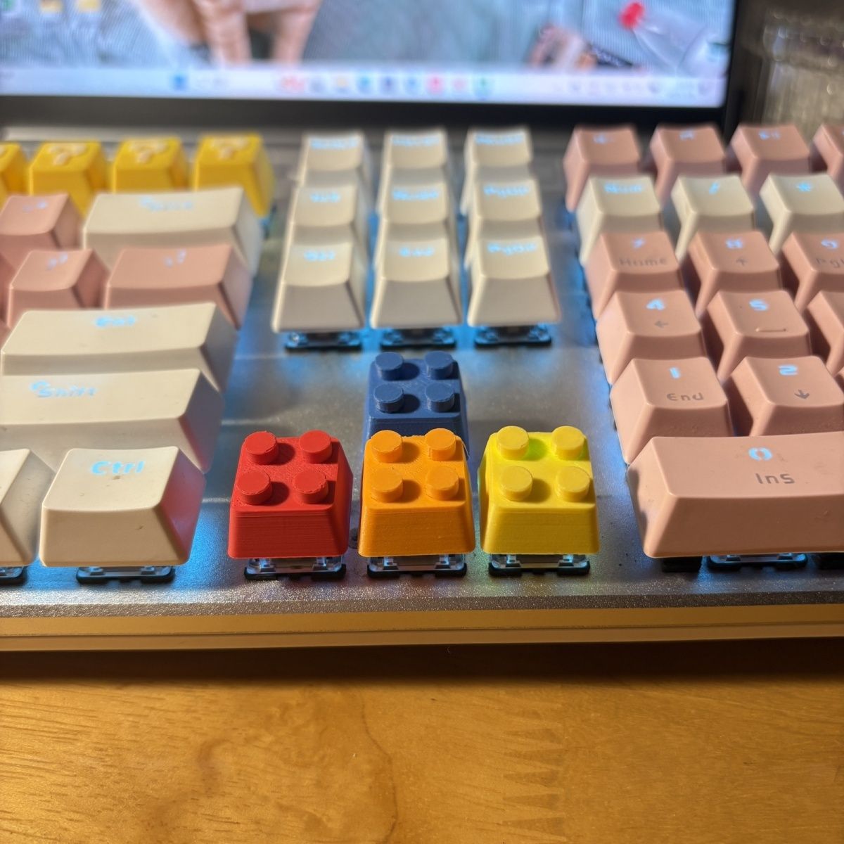 3D Printed MX Stem Keycaps Cre - огляд і ціна 3D Printing Keycaps