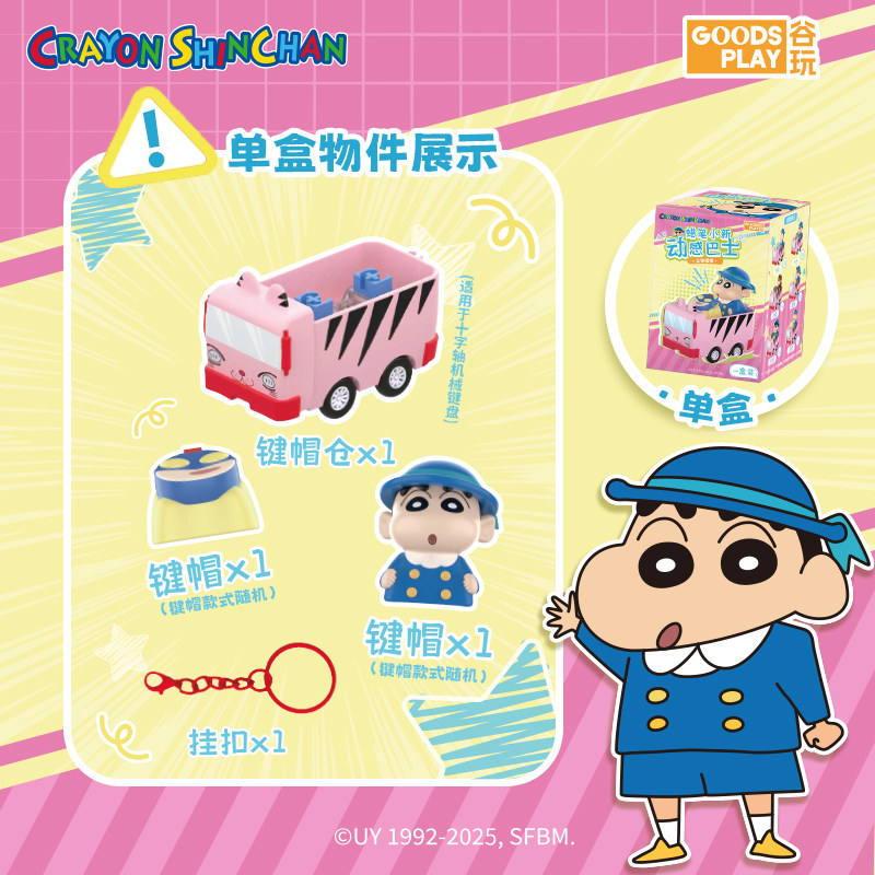 Crayon Shin-Chan 3D Keycap Ser - огляд і ціна 3D Printing Keycaps