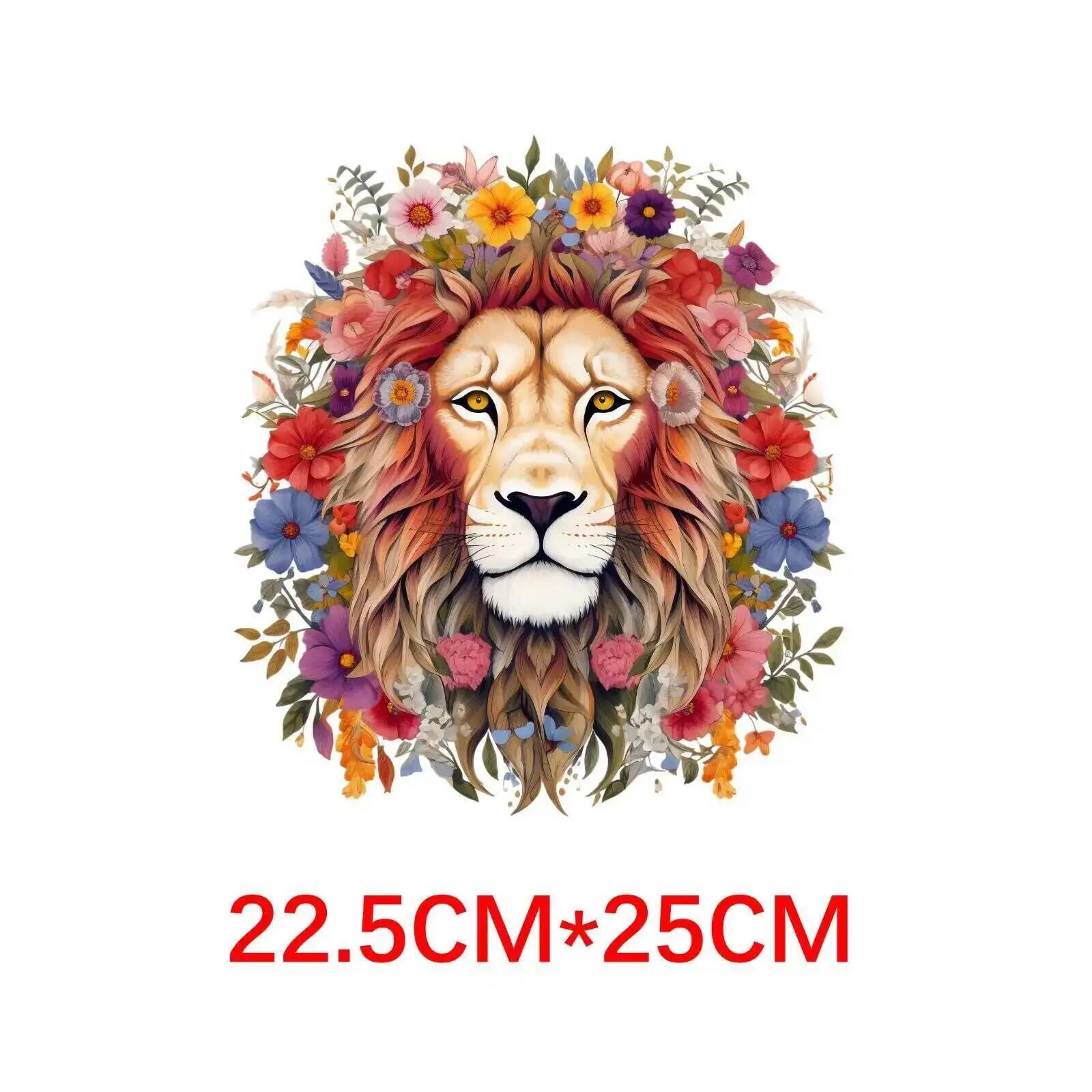 25cm Lion Tiger Flower Animal  - огляд і ціна 3D Printing Vinyl