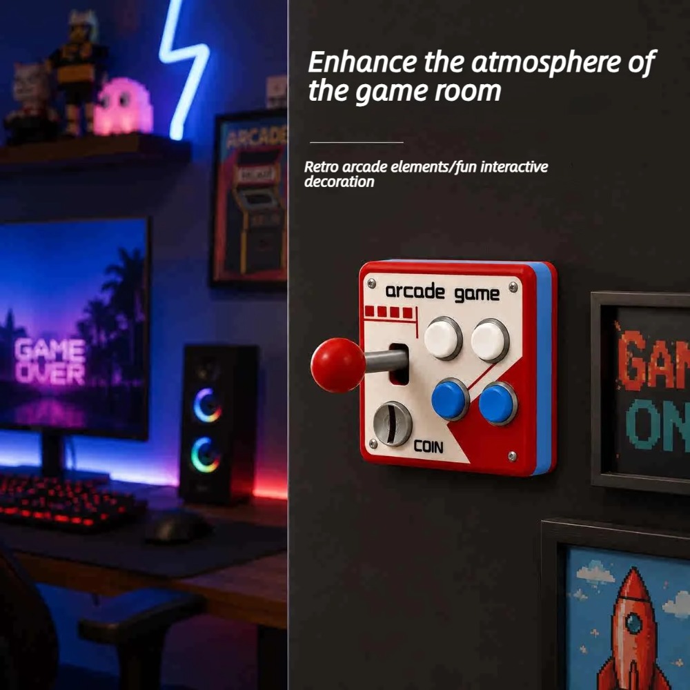 Retro Arcade Joystick Switch P - огляд і ціна 3D Printing Article