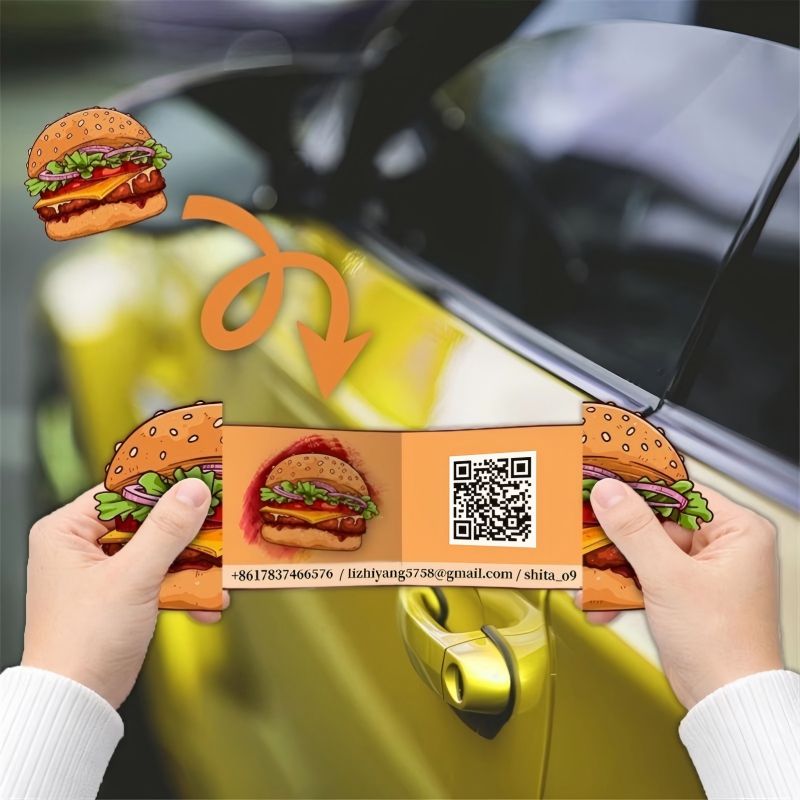 Custom 3D Pop-up Business Card - огляд і ціна 3D Printing Qr Code