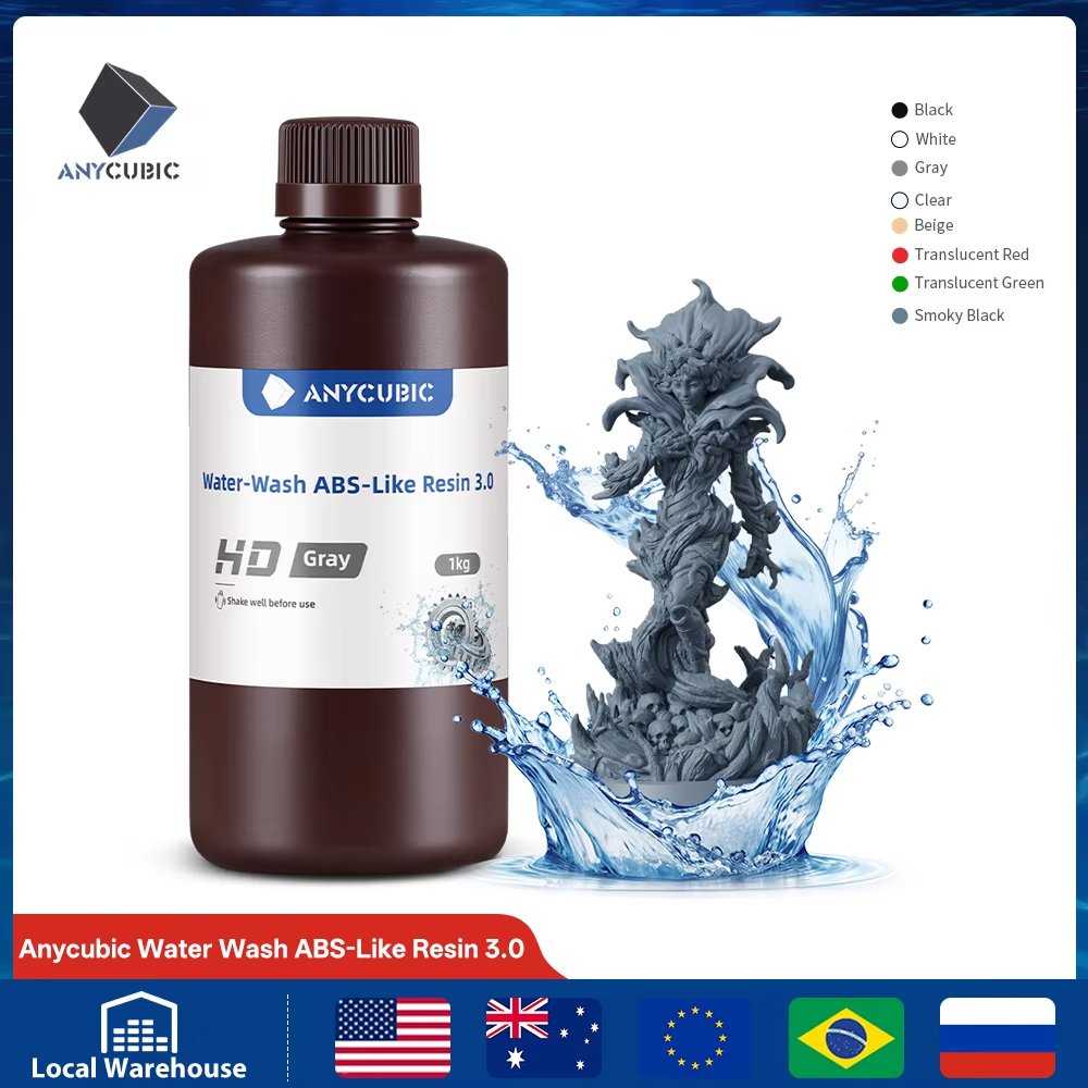 ANYCUBIC Water-Washable Like A - огляд і ціна 3D Printing Sla