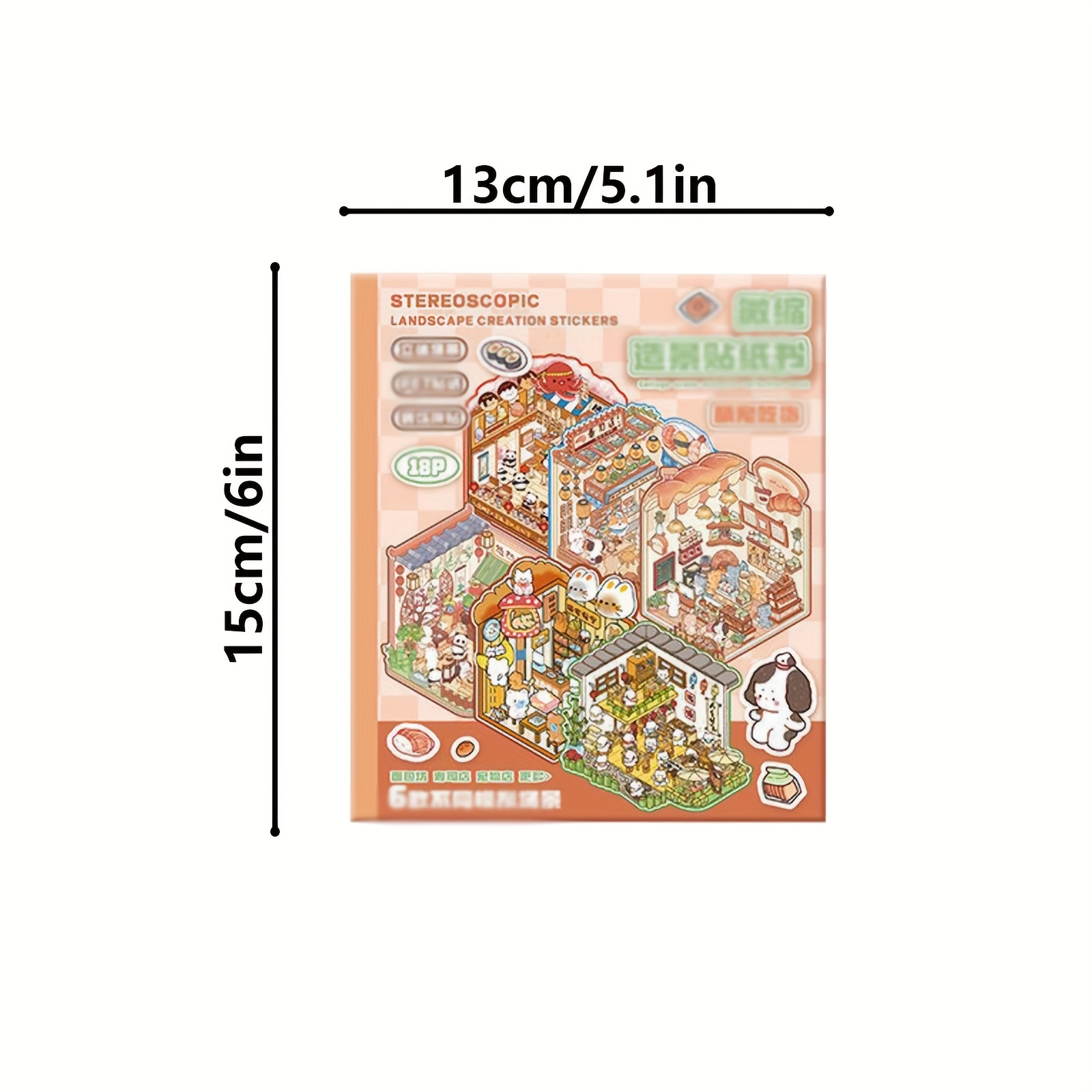 18 PCS 3D Mini Book Scene Stic - огляд і ціна 3D Printing Vase