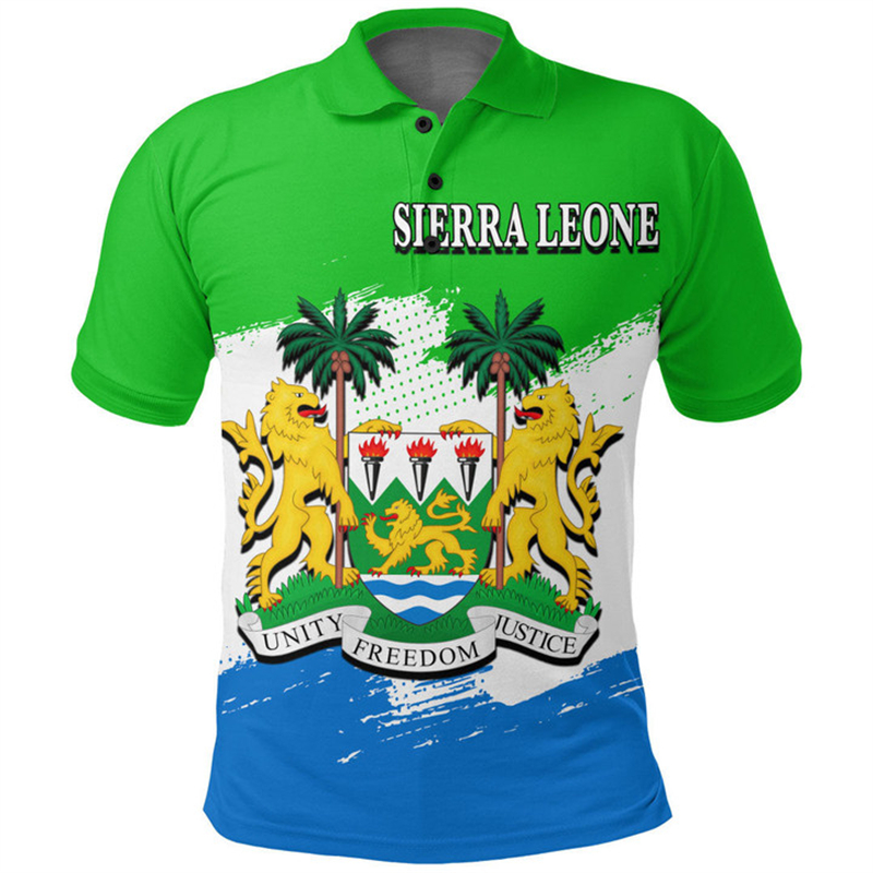 Sierra Leone Flag Map 3D Print - огляд і ціна 3D Printing Sla