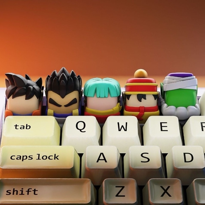 New Anime Keycaps, High-End Ap - огляд і ціна 3D Printing Keycaps