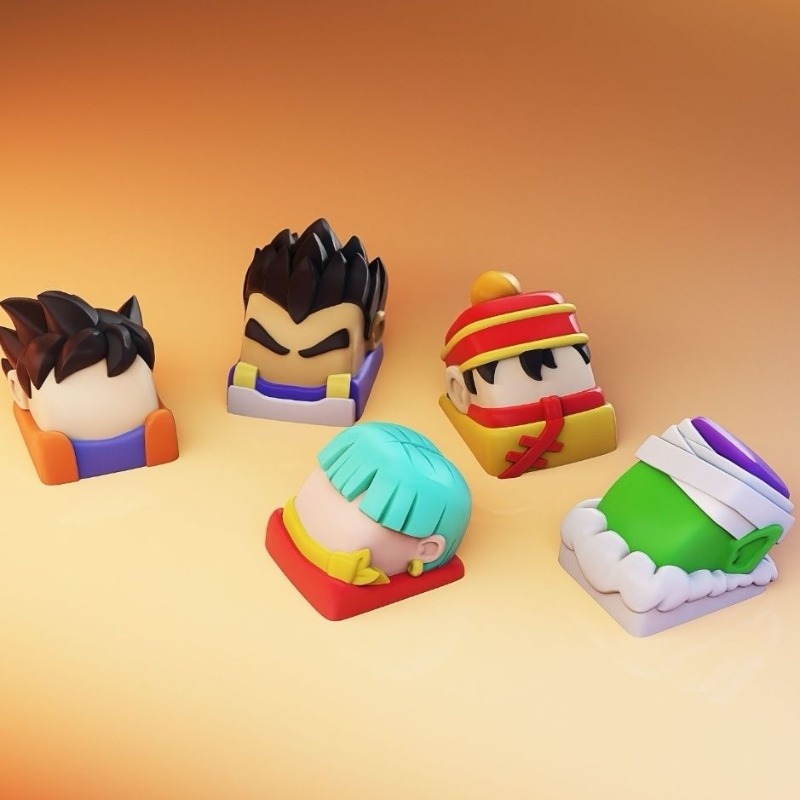New Anime Keycaps, High-End Ap - огляд і ціна 3D Printing Keycaps