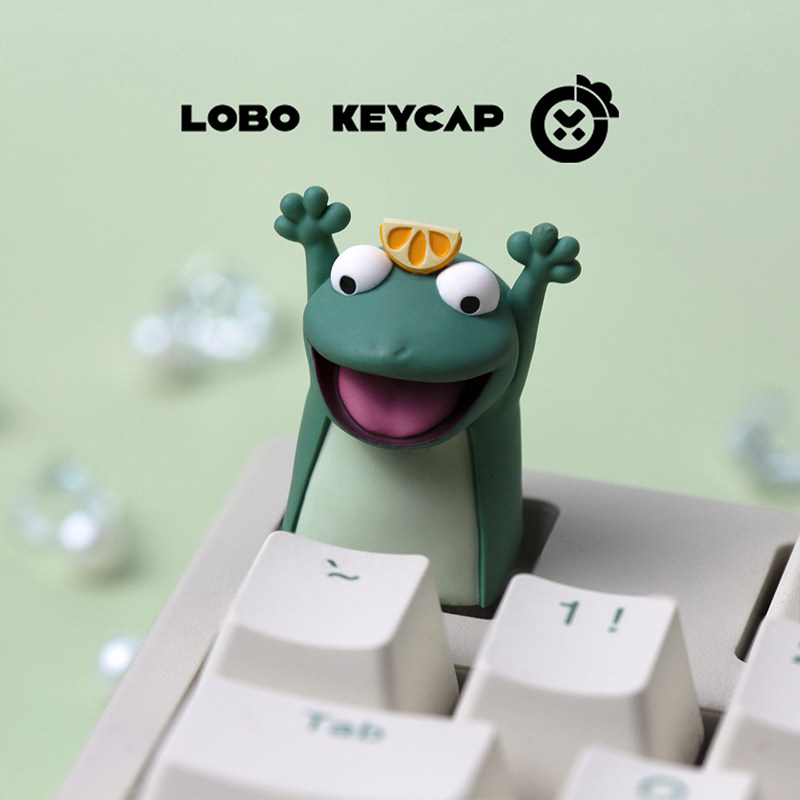 Lobo Keycap Cute Lizard Anime  - огляд і ціна 3D Printing Keycaps