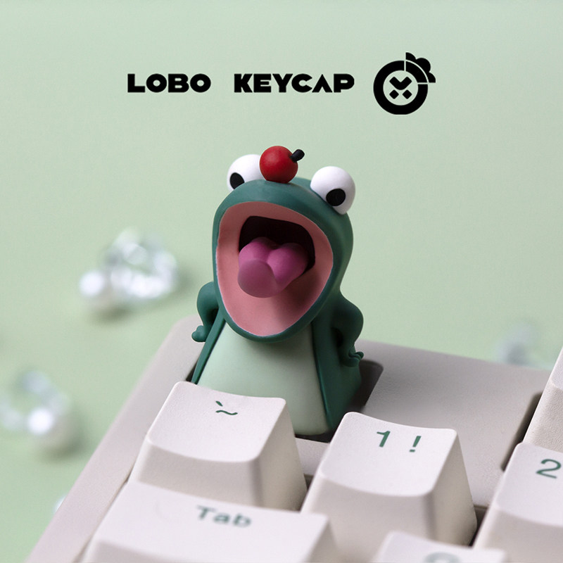 Lobo Keycap Cute Lizard Anime  - огляд і ціна 3D Printing Keycaps