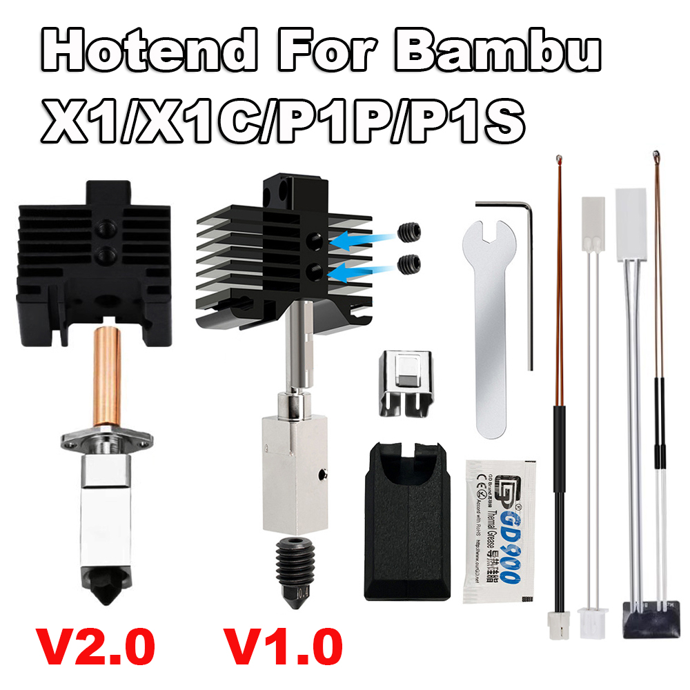 Upgraded 3D Printer Hotend For - огляд і ціна 3D Printing X1 Carbon