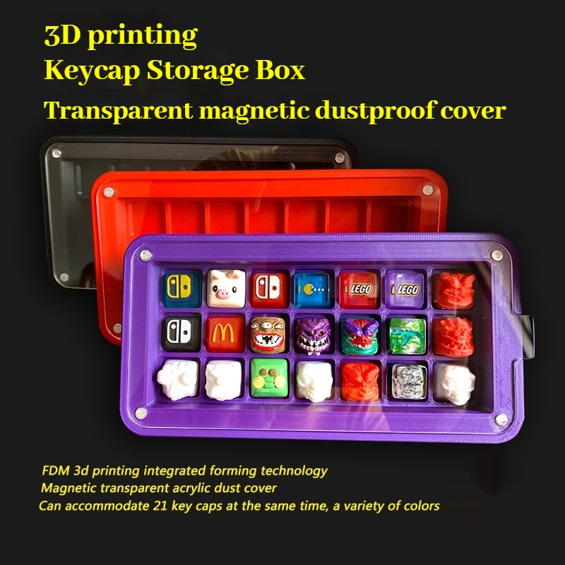 3d Printed Keycap Storage Box  - огляд і ціна 3D Printing Keycaps