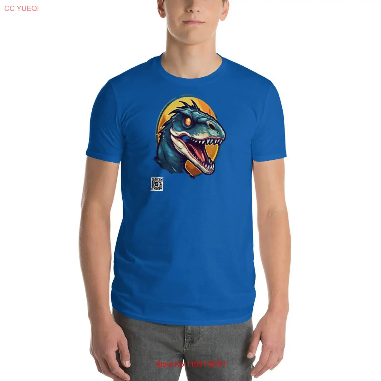 Dinosaur T Shirt smartphone ca - огляд і ціна 3D Printing Qr Code