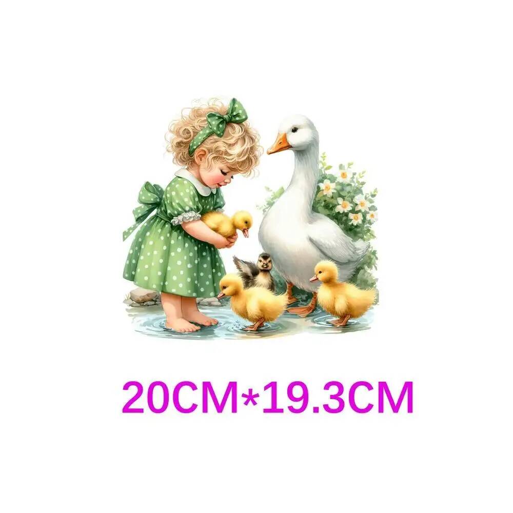 20cm Cartoon Rural Style Girl  - огляд і ціна 3D Printing Vinyl