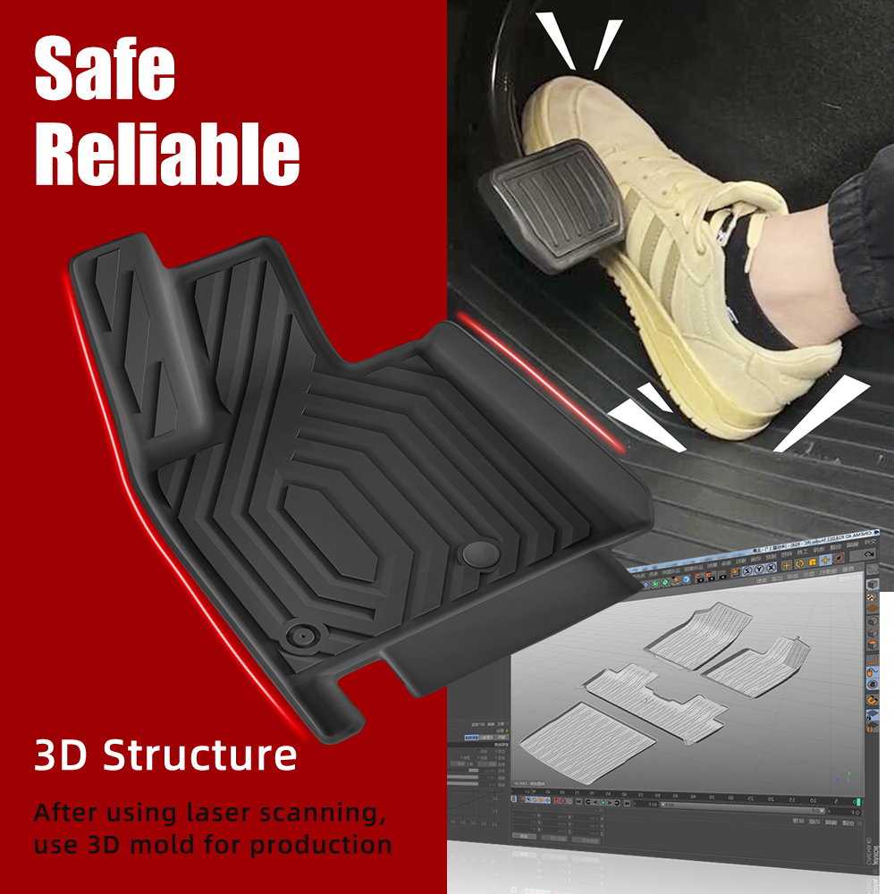 3D TPE Car Floor Mat for Nissa - огляд і ціна 3D Printing Car