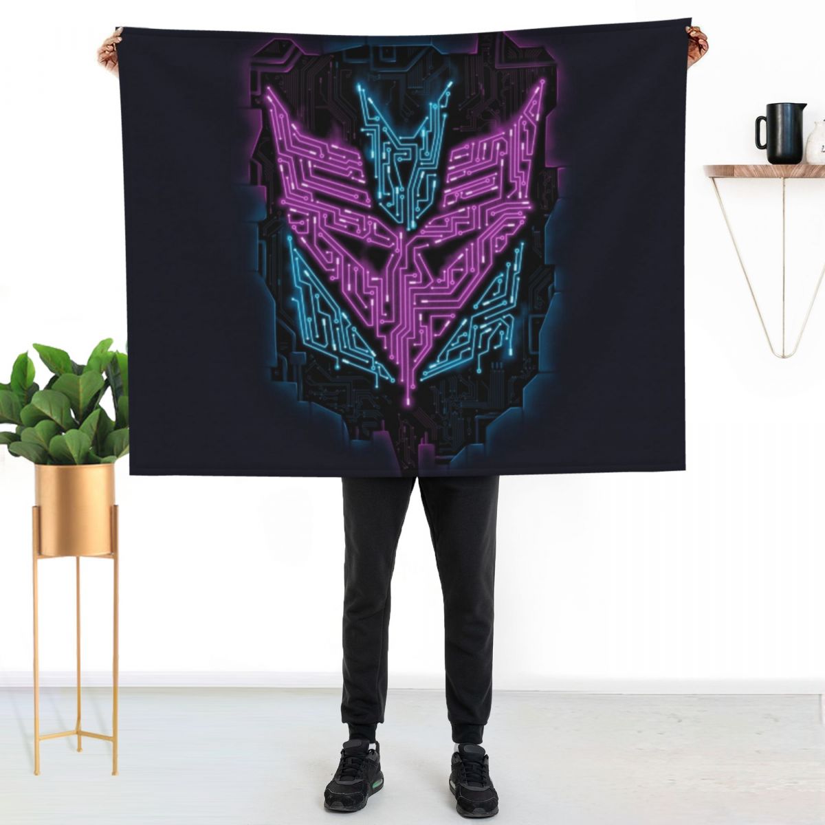 Decept-Iconic II Throw Blanket - огляд і ціна 3D Printing Icon