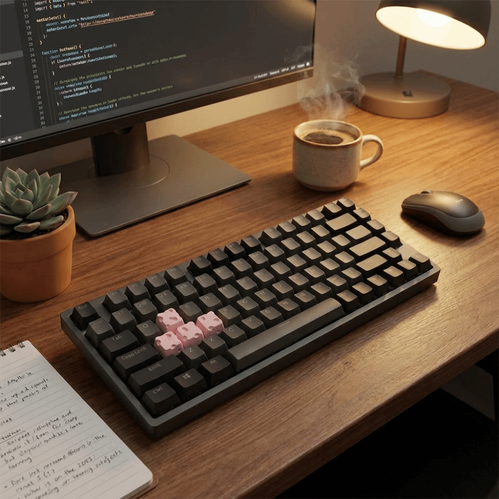 4pcs 3D Printing Chesse Cake K - огляд і ціна 3D Printing Keycaps